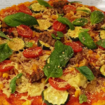 Ricetta pizza vegana con base di polenta